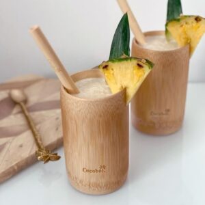 Bamboo Drinking Glasses